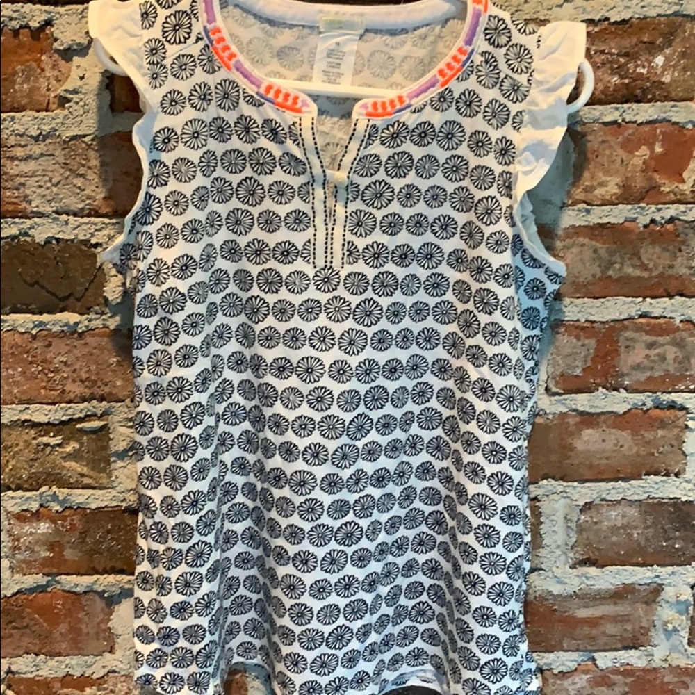 J. Crew- crewcuts top- size 10